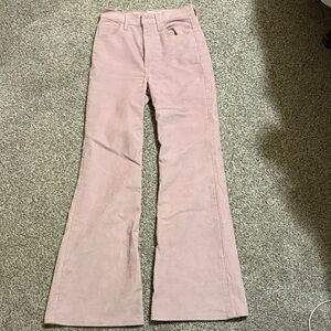 Levi's Lavender Flare Corduroy Pants